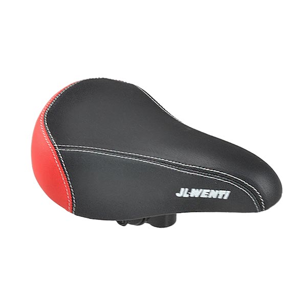 SILLIN MTB-16" "JL-WENTI" NEGRO/ROJO C/NUEZ 210x130mm