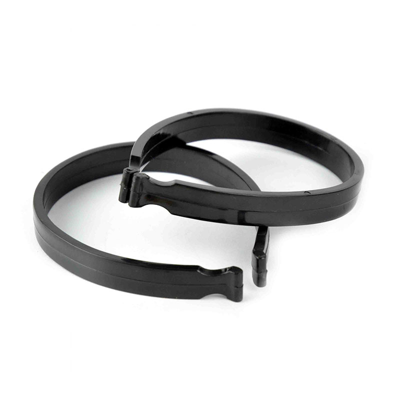 FAIXAS DE CALÇAS, 2/PCS COR PRETA.