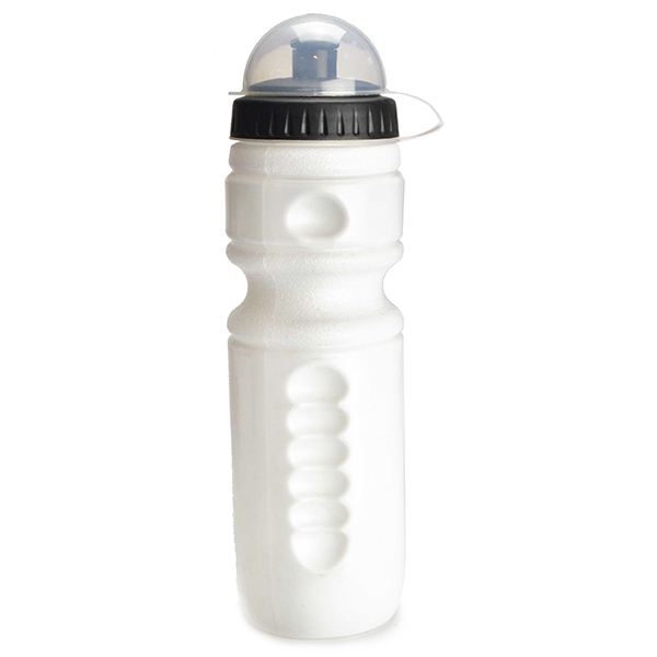 FLASCHE 700CC WEISS.MOD:H-W36, MIT ABDECKUNG