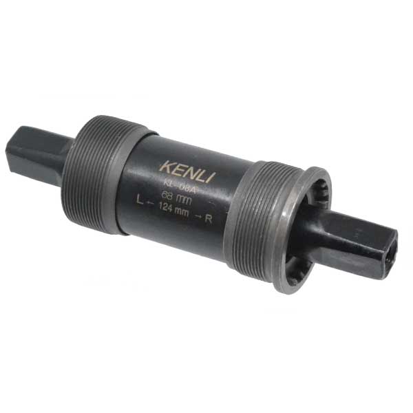 EJE PEDALIER SELLADO 124.5MM x 68W "KENLI" 