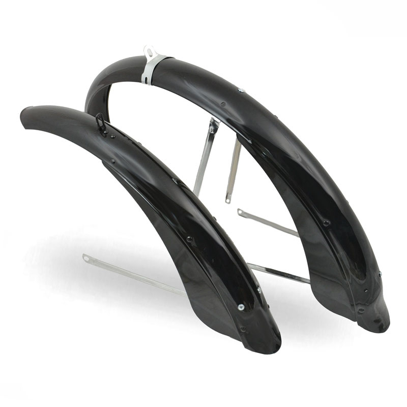 GUARDABARROS BEACH CRUISER,YP-006,NEGRO