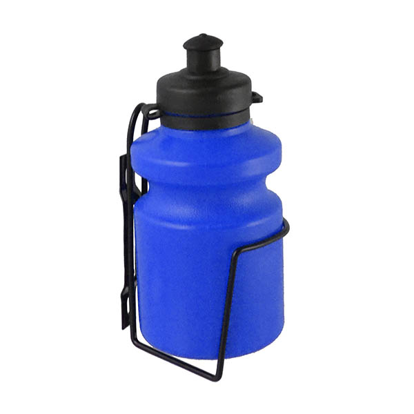 FLASCHE+FLASCHENHALTER, 300CC KINDER IN BLAU
