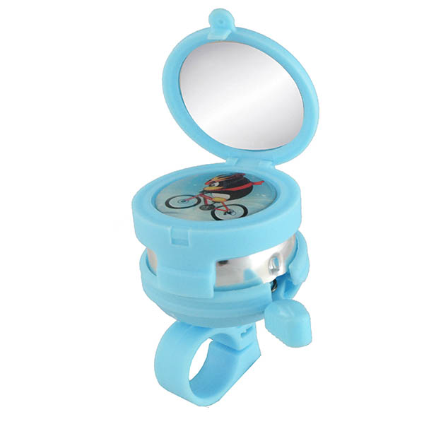 TIMBRE CON ESPEJO AZUL,MODELO 34S-03