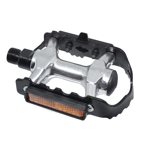 PEDALES ALUMINIO PLATA,ROSCA 9/16"