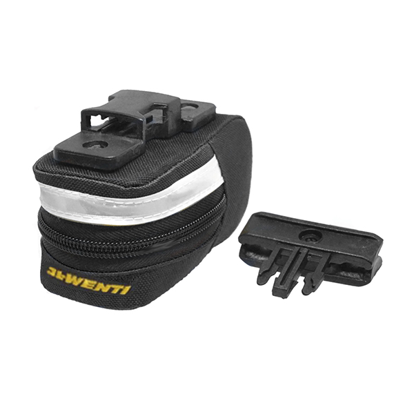 BOLSO "JL-WENTI" TRASERO AL SILLIN EN NEGRO CARRETERA