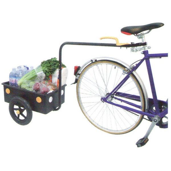 98045 MINI TRAILER LUX-FISSO,NEGRO, 40 LITROS, 31KG MAX