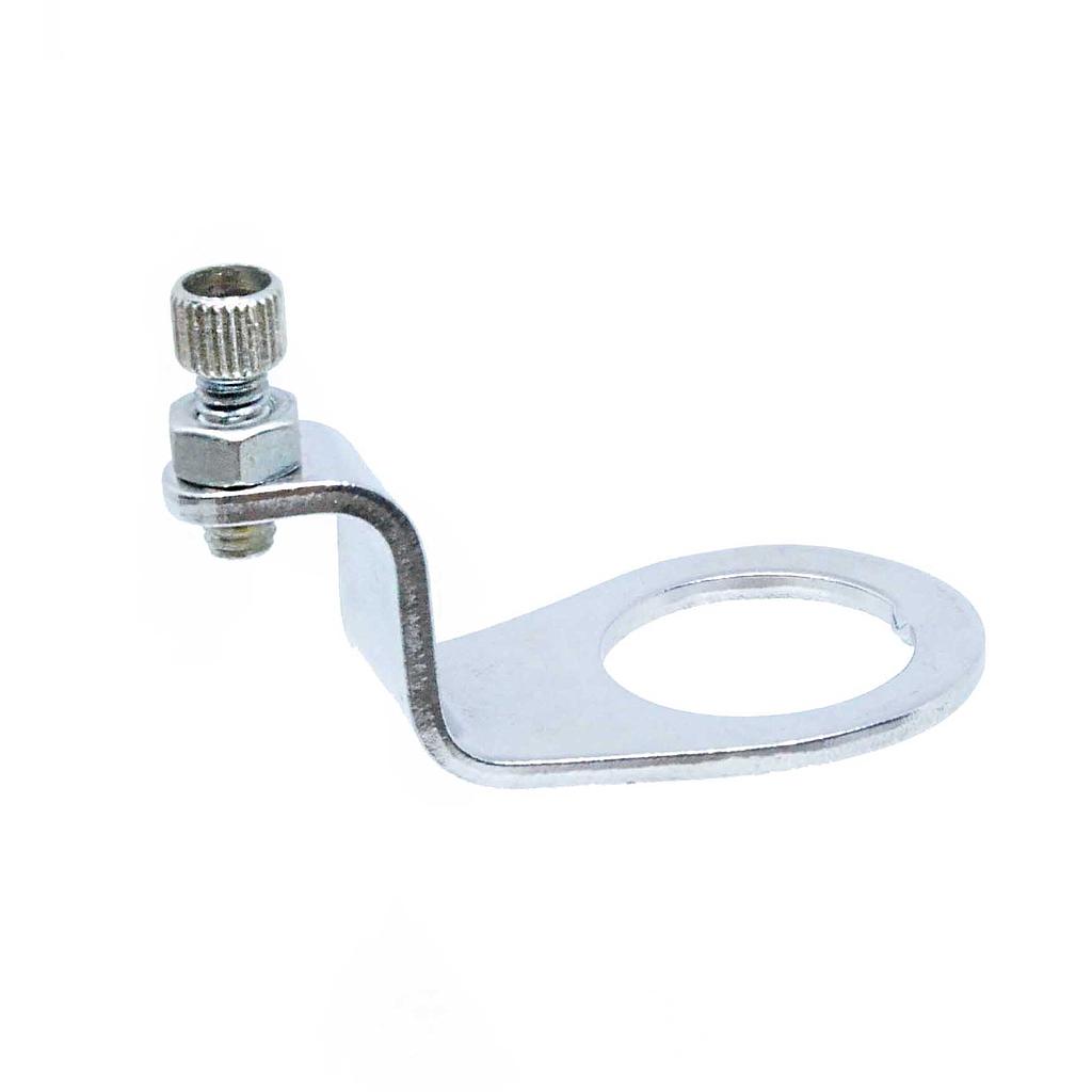 PERCHA CABLE FRENO DELTERO DE 22.2 ACERO/CROMAD.