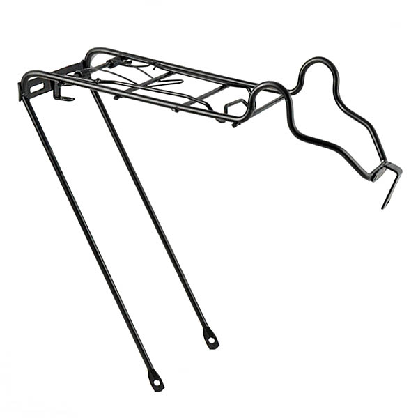 POTEMALETAS ACERO NEGRO BICI 26" CON PINZA