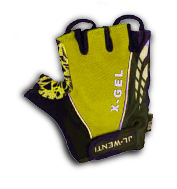 GUANTES CORTOS "JL-WENTI" MODELO X-GEL AMRILLO QW