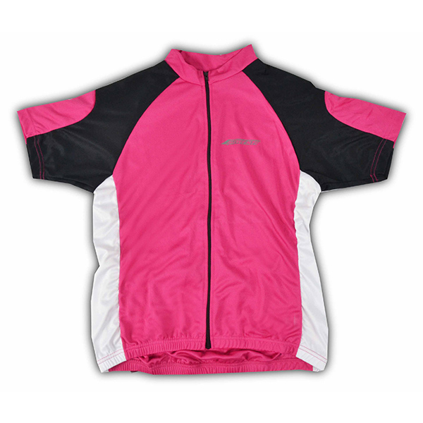 MAILLOT CORTO "JL WENTI" EN ROSA/NEGRO