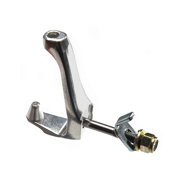 PERCHA FRENO HORQUILLA DELANTERA EN PLATA