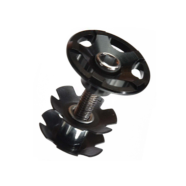 39067 TAPON LAÑA POTENCIA,25.4MM, NEGRO QW