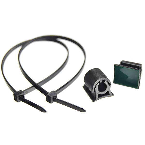 GUIAS PARA CABLES FRENO HIDRAULICO, ADHESIVO, PLASTICO