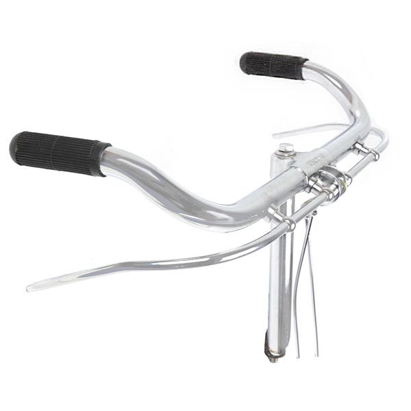 MANILLAR ACERO CLASSIC, CROMADO, 22.2 BRAKE SYSTEM