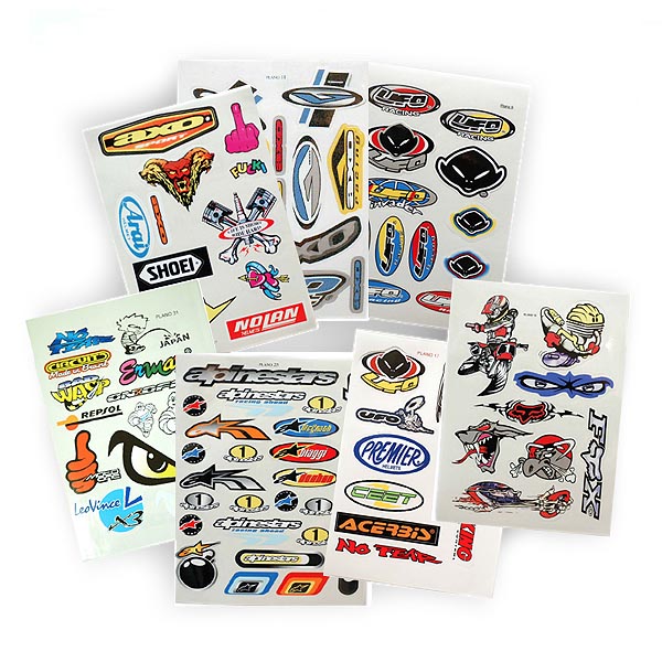 CONJUNTOS DE DE PEGATINAS SURTIDAS