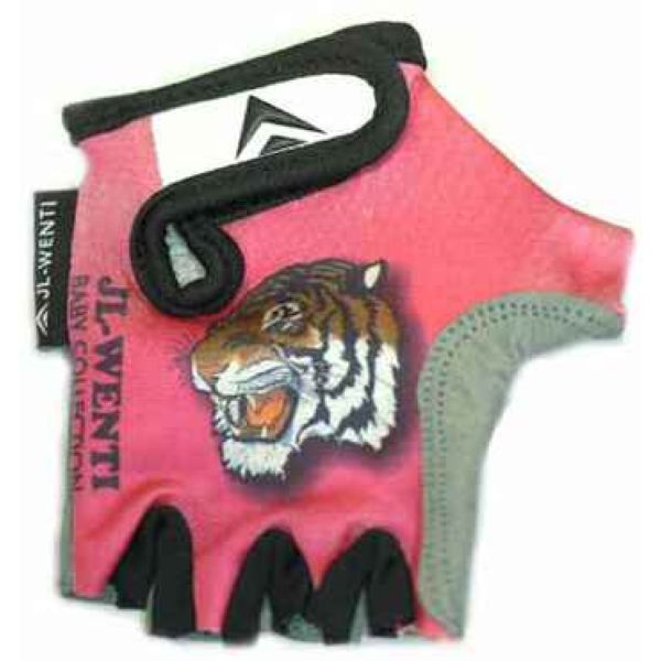 GUANTES INFANTIL "JL-WENTI" DE ANIMALES COLOR ROSA