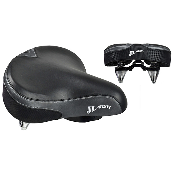 SILLIN BEACH CRUISER NEGRO/GRIS 260X250MM CON NUEZ