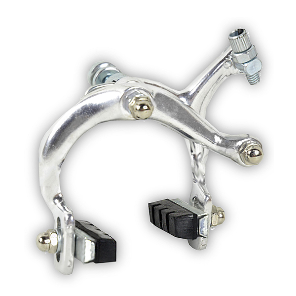 FRENOS HERRADURA ALUMINIO 68MM PLATA