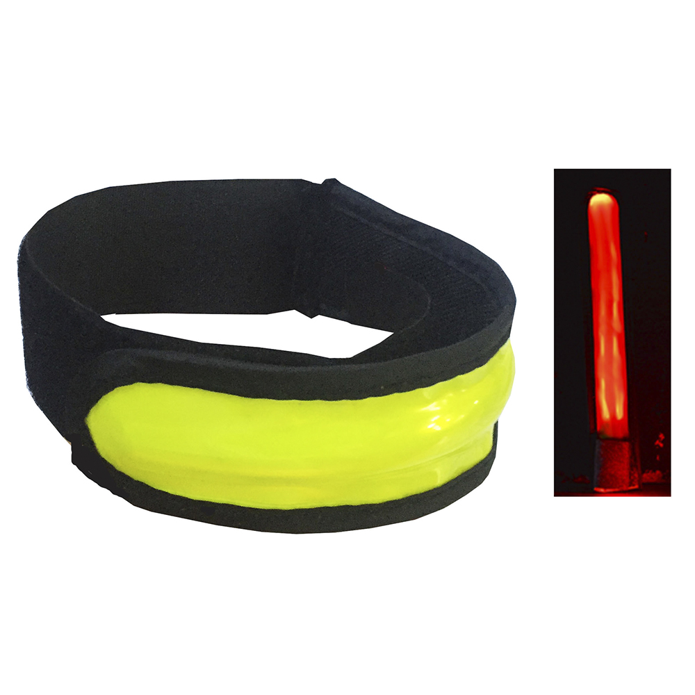 BANDA REFLECTANTE CON LUZ, IMPERMEABLE
