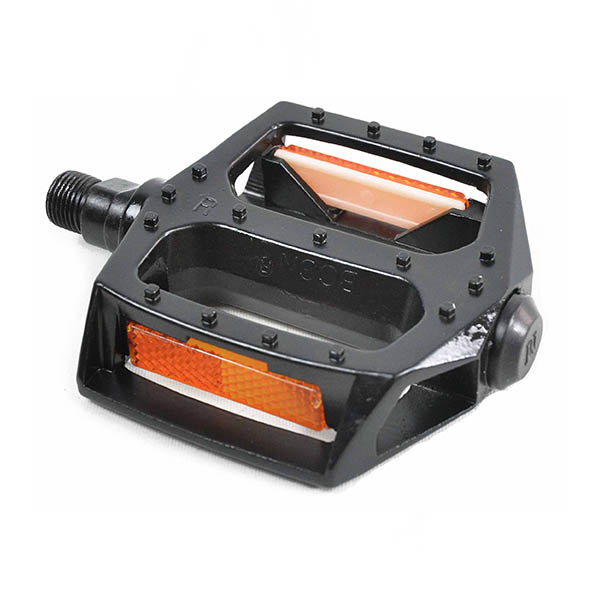 PEDAL PLATAFORMA ALUMINIO NEGRO, ROSCA 9/16" 70x70