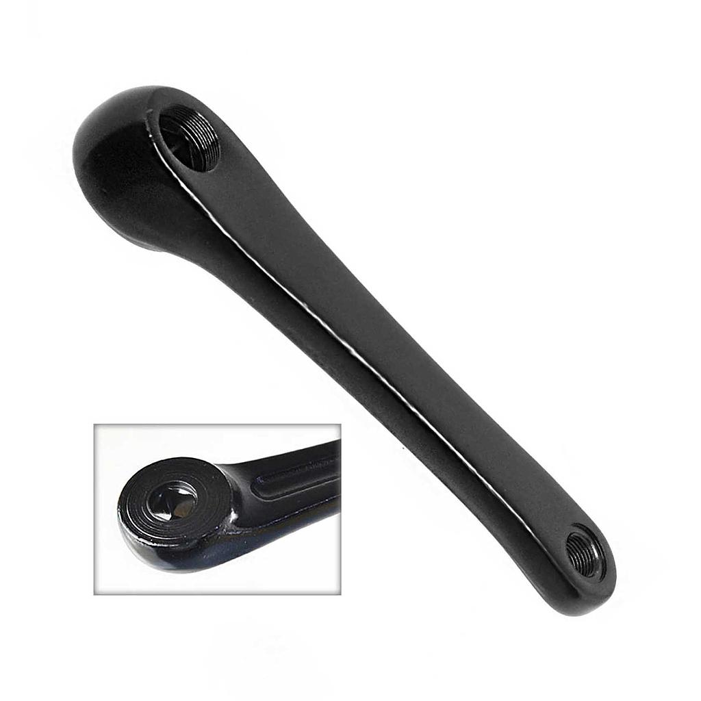 BIELA DERECHA 170MM ACERO REFORZADO SPIN-BIKE 9/16"