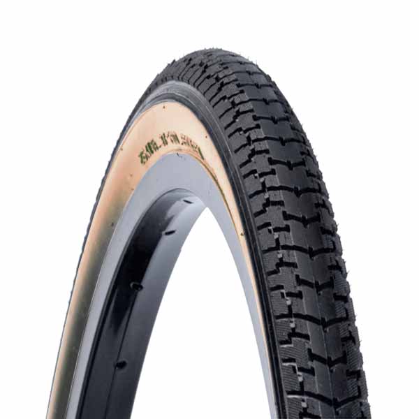 CUBIERTA 28 X 1 1/2 (40-635) "DSI" SRI-108 NEGRA/MARRON 