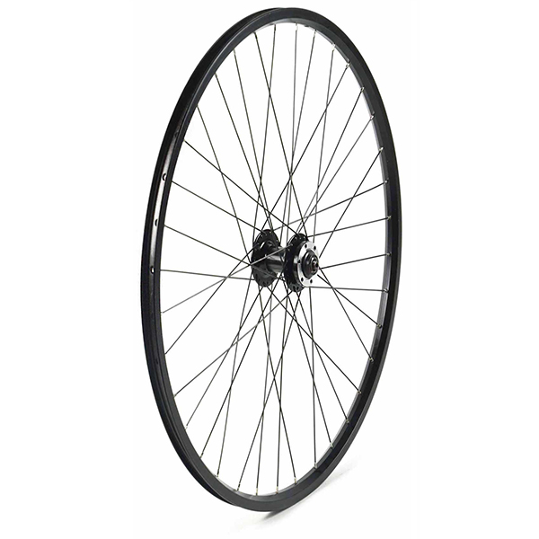 RUEDA TRASERA 29" CON PERFIL 25MM NEGRA, PIÑON ROSCA, 36H C/CIERRE F/DISCO