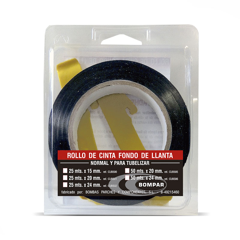 FONDO LLANTA 50METROS 24MM TUBELESS