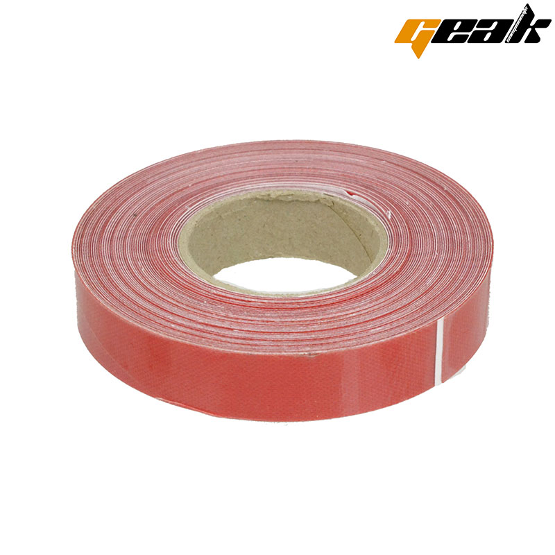 FONDO LLANTA NYLON "GEAK" 17MMX0.4MM L:10M ROJO 
