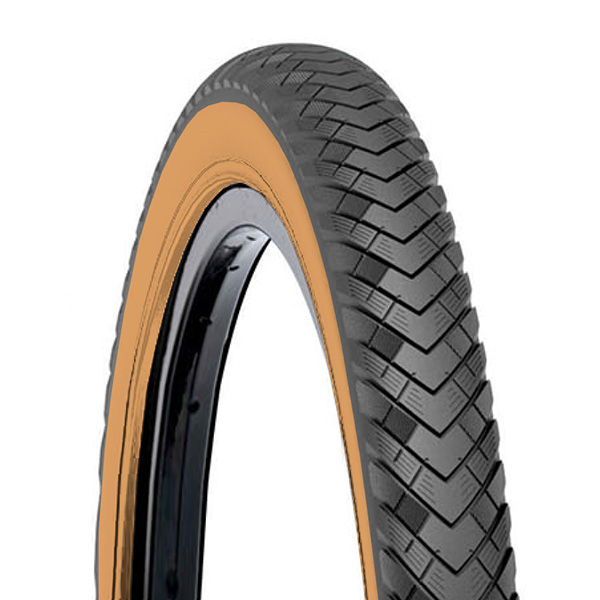 CUBIERTA 700 X 45C (28X1.75) NEGRA/MARRON "DSI" SRI-129