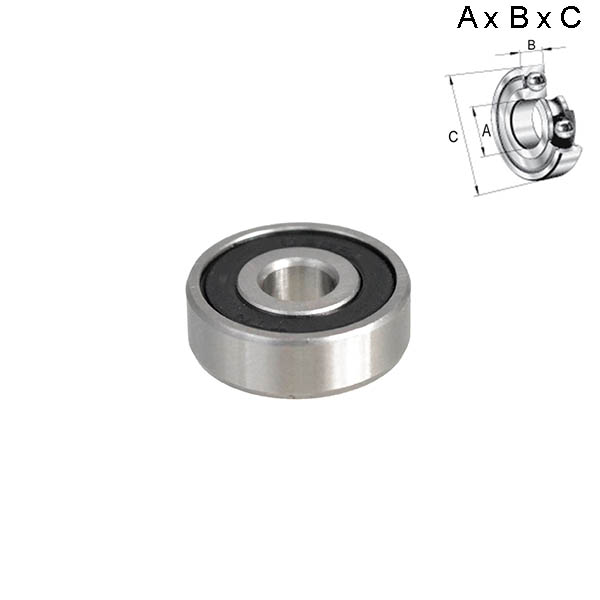 RODAMIENTO SELLADO 6x6x19mm (RUEDA) 626RS