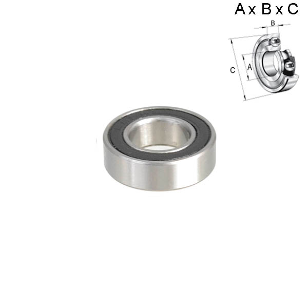 RODAMIENTO SELLADO 9x5x17mm (RUEDA) 689RS