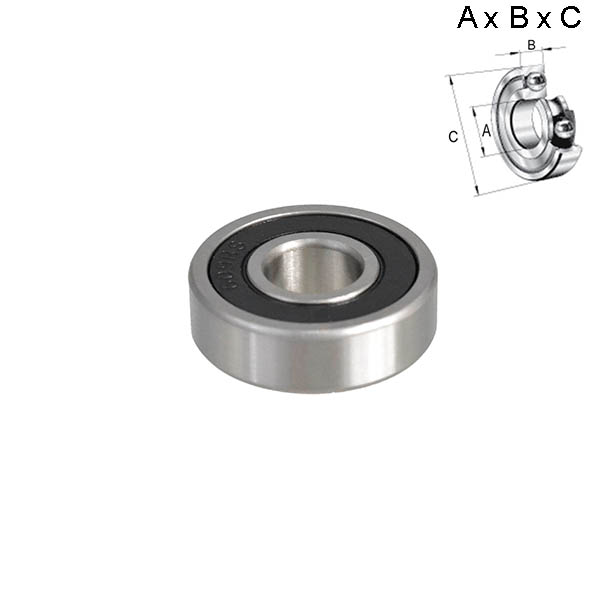 RODAMIENTO SELLADO 9x7x24mm (RUEDA) 609RS