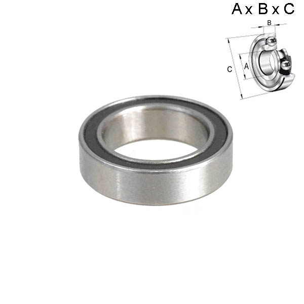 RODAMIENTO SELLADO 17x5x26mm (RUEDA) 6803RS