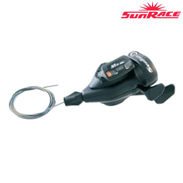 PALANCA CAMBIO DERECHA "SUNRACE" 8 VEL  M50