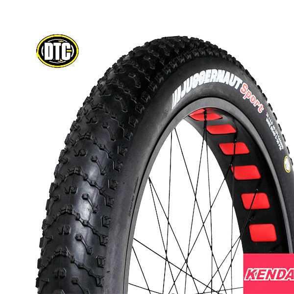 CUBIERTA 20 X 4.00 "KENDA" KRUSADE DTC RIGIDA (98-406)