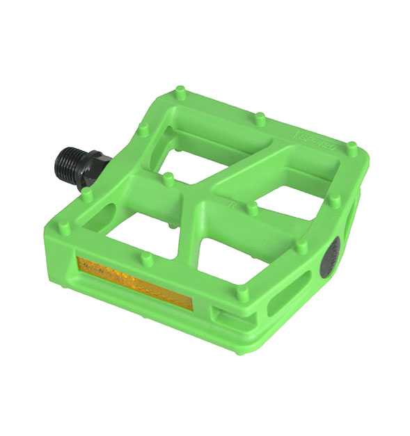 PEDAL BMX NYLON VERDE 9/16" 110X100MM UNION