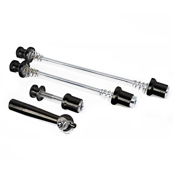 CONJUNTO CIERRES RAPIDOS CON LLAVE COLOR PLATA (100MM/145MM/56MM)