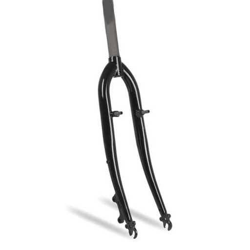 [99273] HORQUILLA 28" ROSCA 1" (25.4MM EXT) NEGRA L-240mm