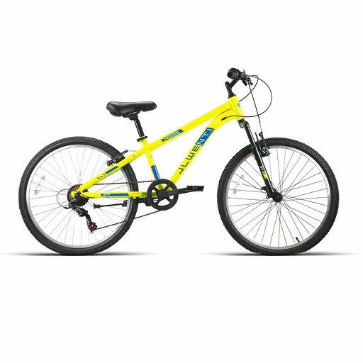 [34101] BICI 24" MTB NIÑO ACERO "RC200" 1x7VEL AMARILLO 2024