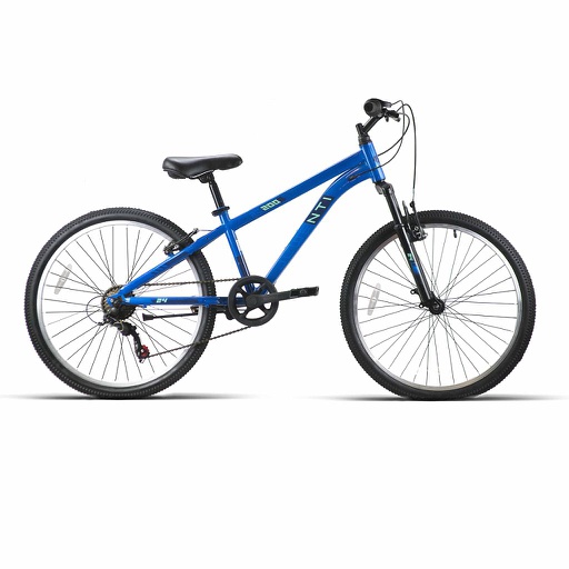 [34100] BICI 24" MTB NIÑO ACERO "RC200" 1x7VEL AZUL 2024