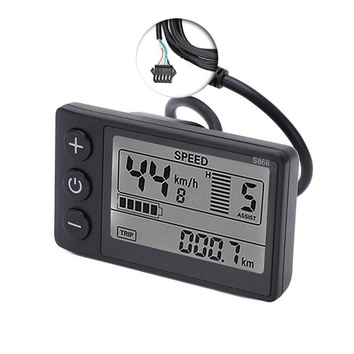 [PT120] PANEL DISPLAY LCD 36V 5.5-6.5INCH S866