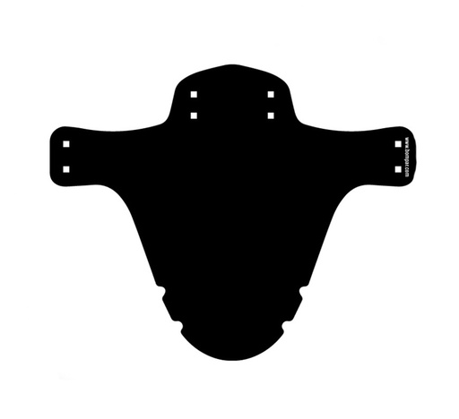 [68050B] GUARDABARROS DELANTERO HORQUILLA NEGRO