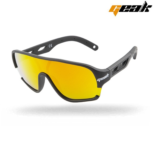 [GA002] GAFAS CICLISTA CADETE "GEAK" NEGRO CON FUNDA