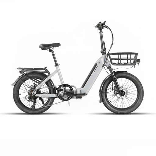 [EB504B] E-BIKE PLEGABLE 20" 7VEL "MOD MOVE" BLANCA