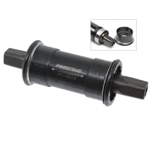 [38457] EJE PEDALIER SIN ROSCA 124.5MM x 68W FRESTINE