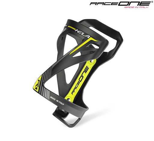 [45002F] PORTABIDON RACEONE KELA NEGRO-AMARILLO