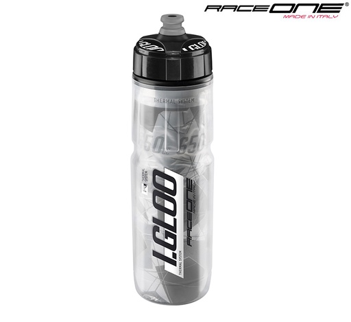 [45009B] GARRAFA ISOTERMAL RACEONE I.GLOO 650ML BRANCO