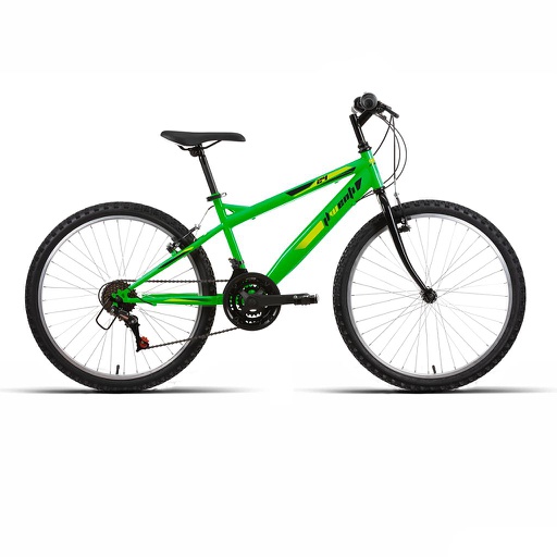 [34601] BICI 24" NIÑO "ECONOMICA" 18VEL VERDE 2025