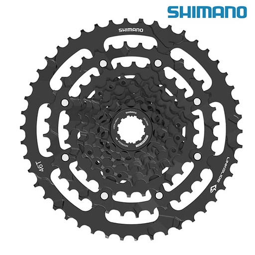 [77149] CASSETTE 9-VEL "CUES" 11-46T SHIMANO LG4009